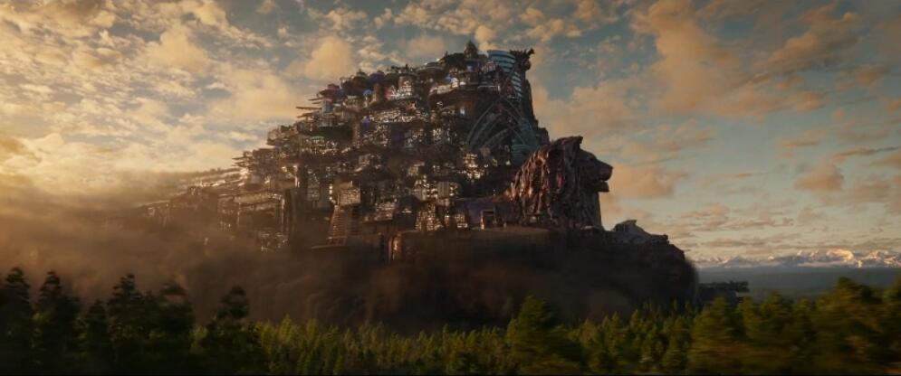 Peter Jackson Builds A Real-Life City of The Sky In The End of The World